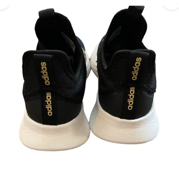 Adidas Puremotion Adapt Slip On Black White Leopard Print Womens Size 7.5 Shoes - Picture 6 of 6